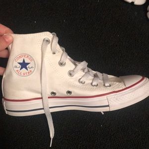 White High Top Converse